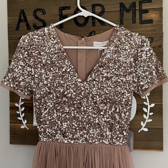 BRAND NEW ASOS Maya Bridesmaid Dress Size US 2 - Picture 8 of 14